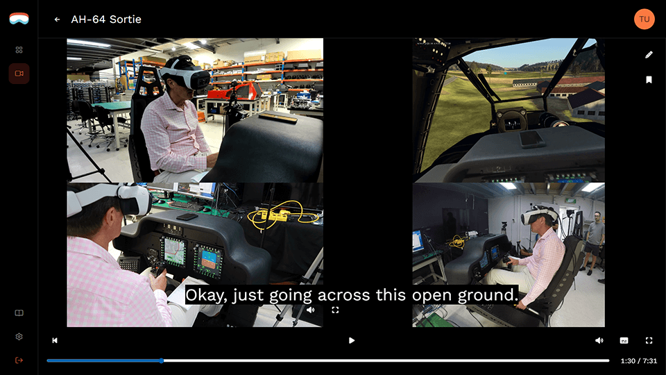 Capture video, audio, and data with Performaar.